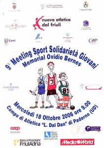 9^ Meeting Sport Solidarietà  Giovani - Memorial Ovidio Bernes 